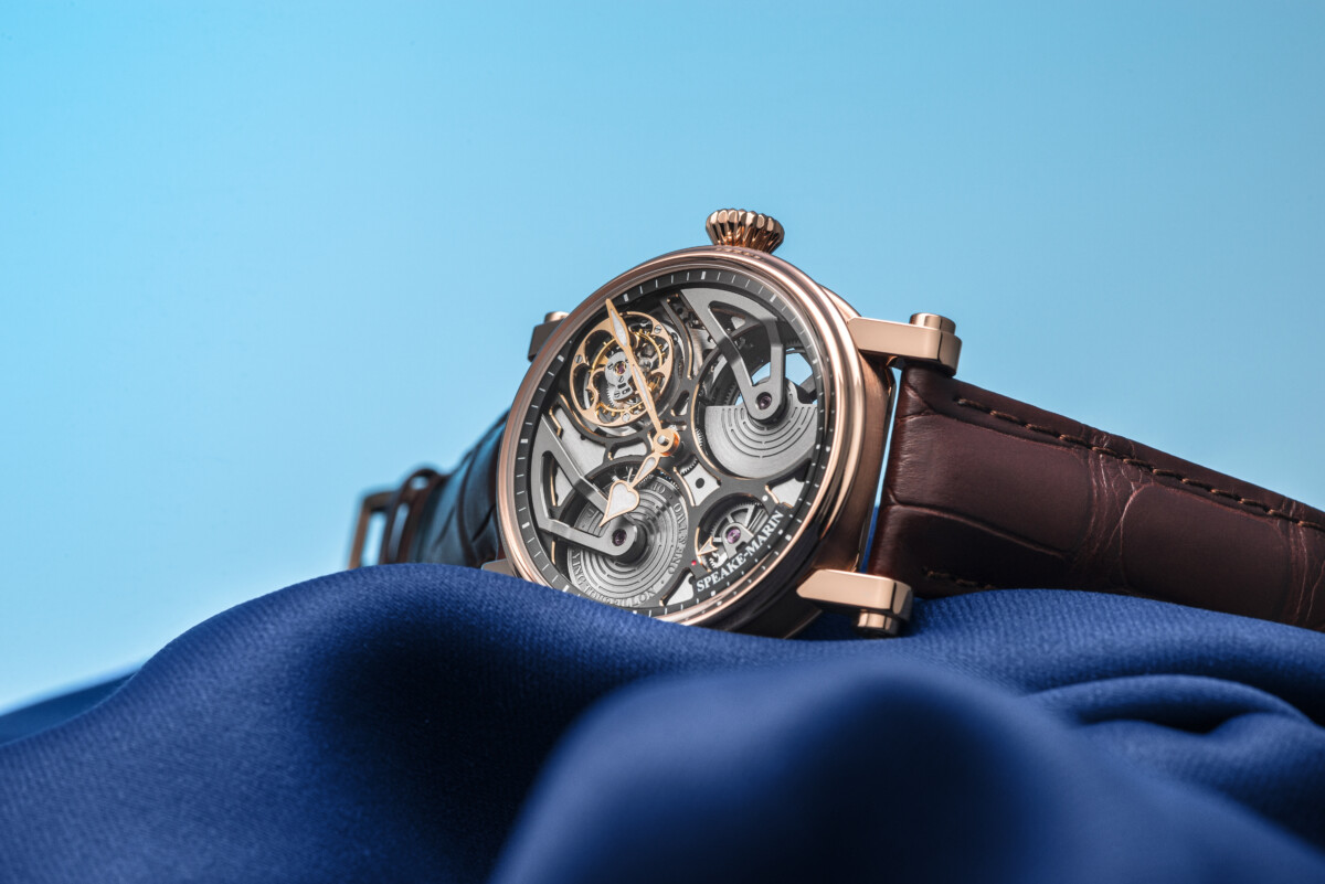 Speake-Marin, an elegant spirit with a rebellious touch.