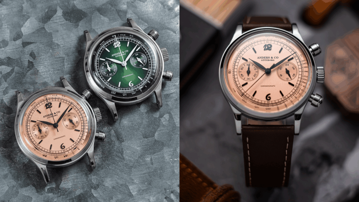 A Reminder Of Tradition: The Anders & Co. AC1 Chronograph.